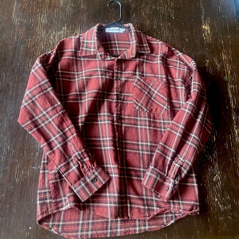 Flannel Button down shirt